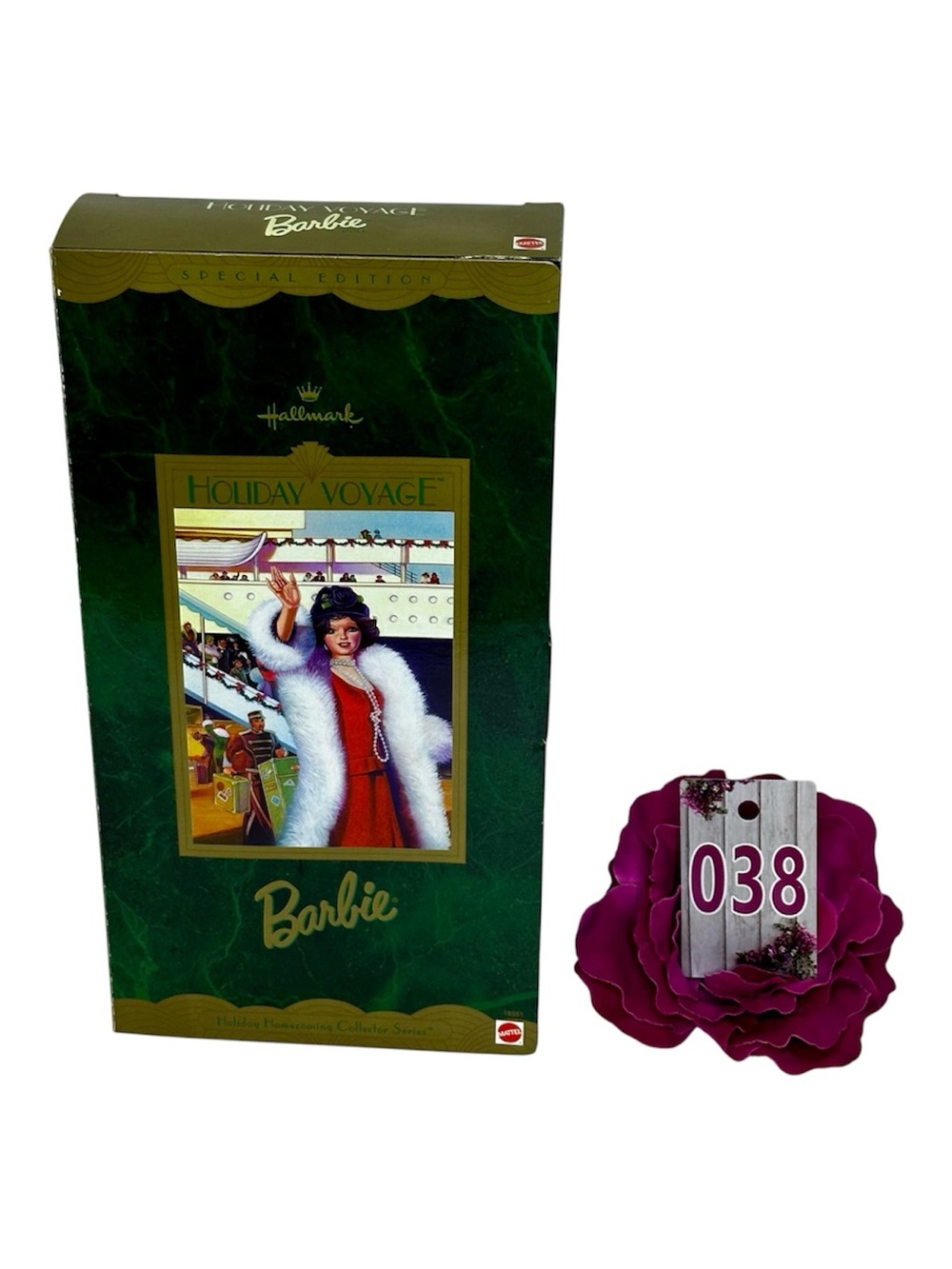 Vintage 1997 Hallmark Holiday Voyage Barbie Doll Special Ed.